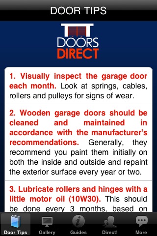Garage Doors Direct screenshot 2