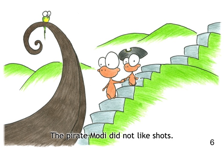 iStoryTime Kids Book - The Brave Monkey Pirate screenshot-3