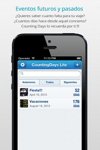 Counting Days Lite - Event Countdown screenshot 2
