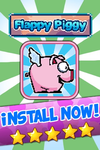The Fly-ing Pig-gy - Fun Arcade Action Game screenshot 3