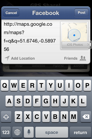 GPS Share! screenshot 4