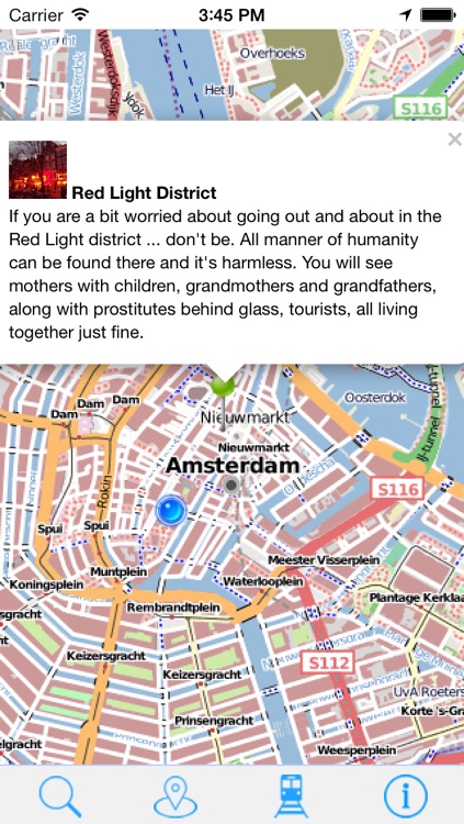 Offline Map Amsterdam - Guide, Attractions and Transport screenshot-3