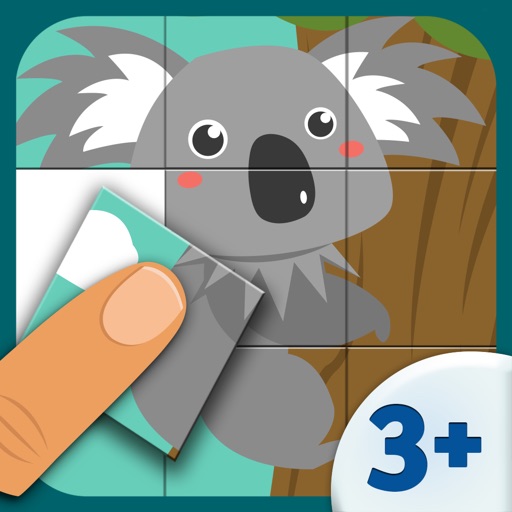 Animal Games - Zoo Puzzle Game (9 pieces) 3+ Icon