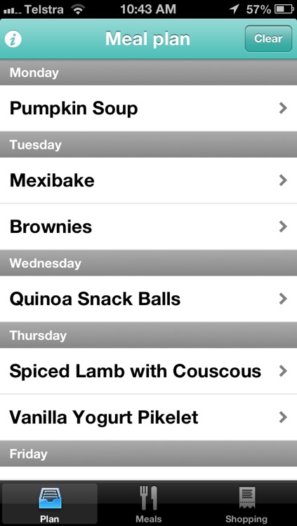 MenuPlanner