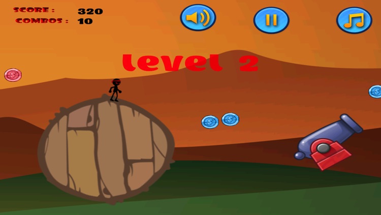 Stickman Kung Fu Ninja Stunt: Jump n Fly Seige screenshot-4