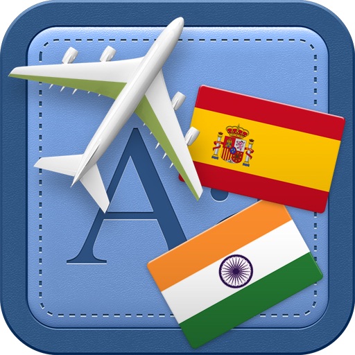 Traveller Dictionary and Phrasebook Spanish - Hindi icon