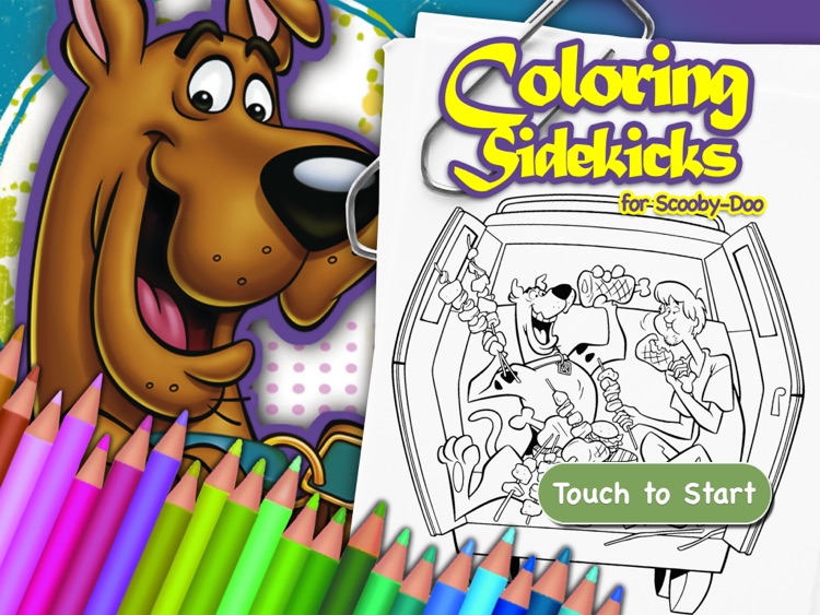 Colorea para Scooby-Doo