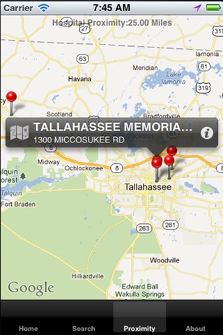 Facility Locator screenshot 3