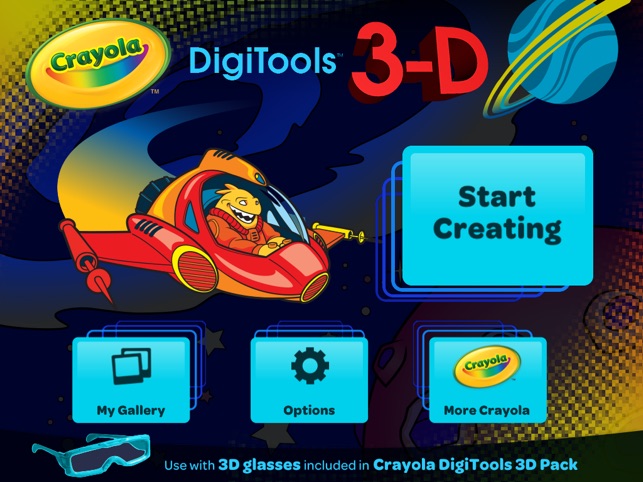 Crayola DigiTools 3-D(圖2)-速報App