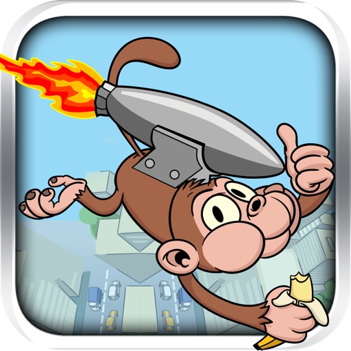 Monkey Jetpack Adventure icon