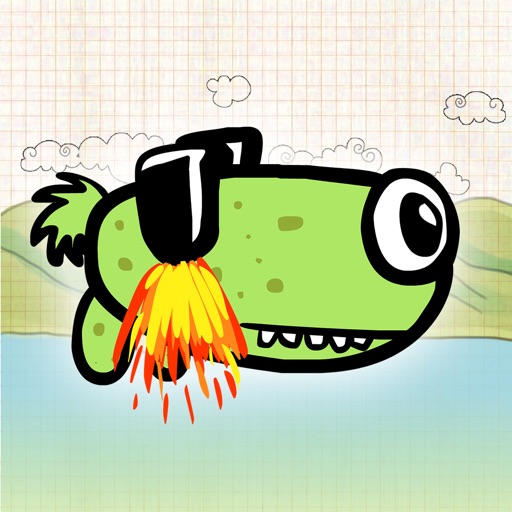 Flappy Doodle Flyer HD - Full Adventure Flying Version Icon