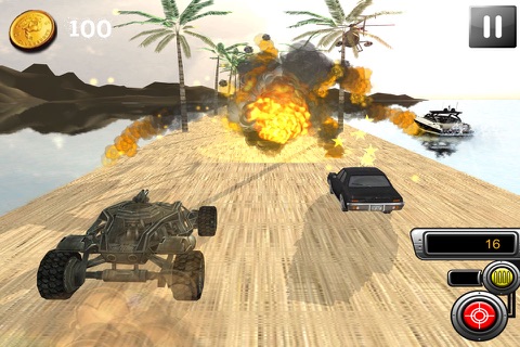 Bandit Buggy Gun Racer Free screenshot 4