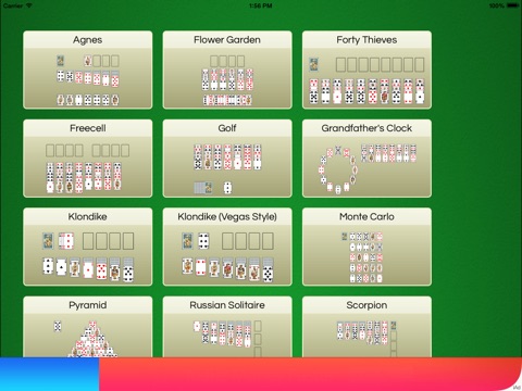 Free Solitaire Card Games for iPad - BA.net screenshot 2