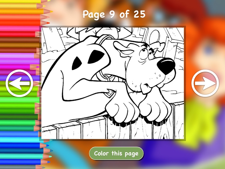 Colorea para Scooby-Doo screenshot-3