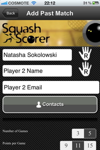 Squash Scorer screenshot 3