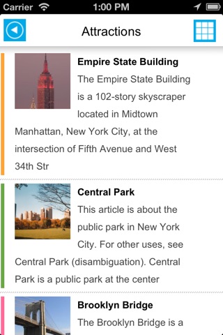 New York - NYC offline map, guide & hotels screenshot 3