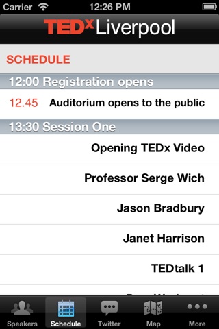 TEDxLiverpool screenshot 2