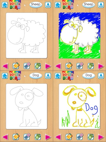 Write Draw Learning - Writing, Drawing, Words & Fill Color for iPad screenshot 4