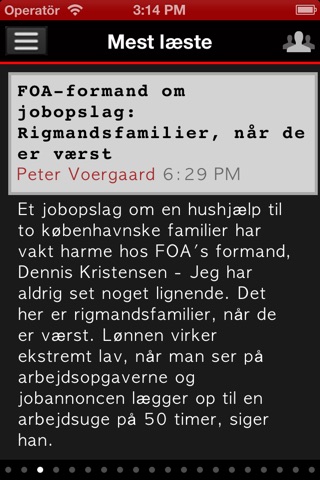 Danske Aviser - Danish newspapers - Newspapers Denmark screenshot 3
