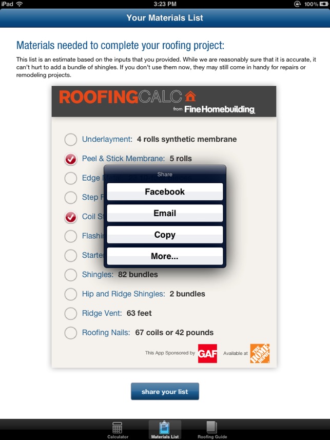 Roofing Calc from Fine Homebuilding(圖5)-速報App