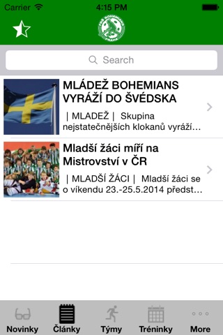 FbŠ Bohemians screenshot 2
