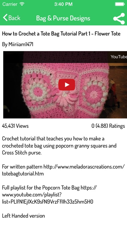 Knit & Crochet Guide - Ultimate video for Beginner, Intermediate and Advanced learner screenshot-4