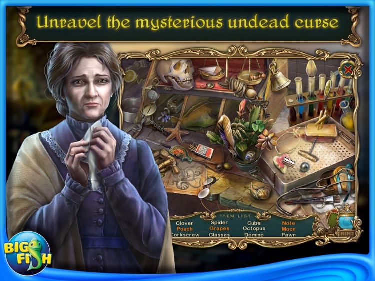 Haunted Legends: The Undertaker HD - A Hidden Object Adventure