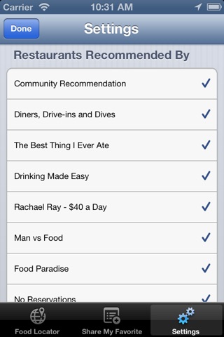 Best Restaurants Finder Free - For Food Network TV Channel screenshot 4