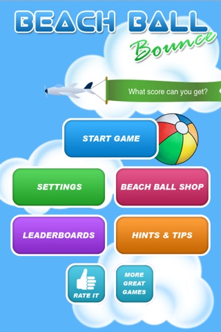 Beach Ball Bounce Game Free screenshot 2