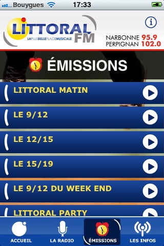 LittoralFM screenshot 3