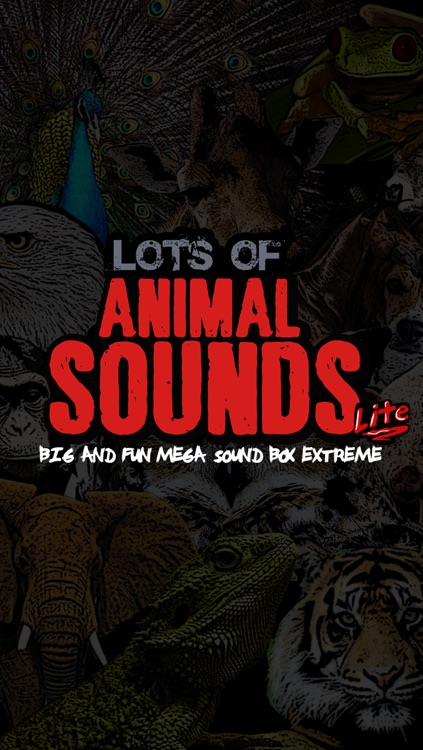 Lots of Animal Sounds Lite: Big and Mega Sound Box Extreme