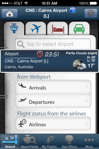 Cairns Flight Info + Tracker screenshot 3