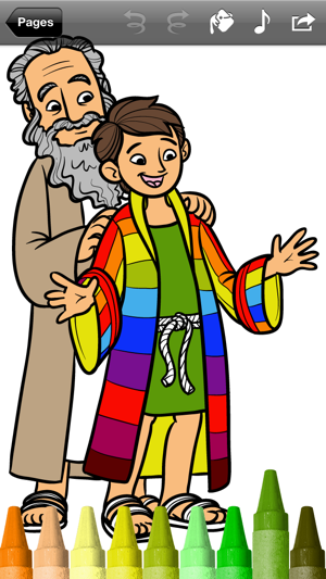 Bible Coloring Book + Christian coloring pages for kids on the App Store