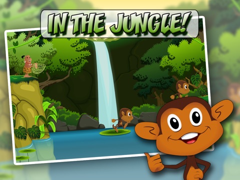 Mega Monkey Jump: Kico's Jumping Adventure! for iPad screenshot 3