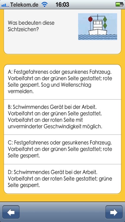 Sportbootführerschein Binnen 2013 Free screenshot-4