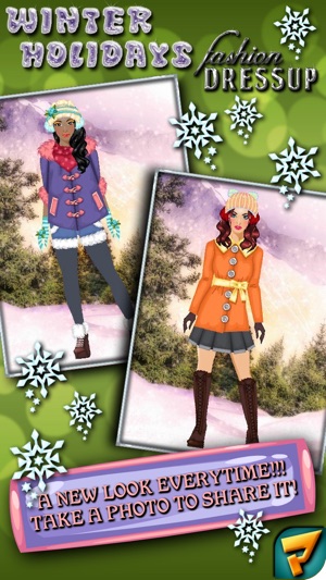 Winter Christmas Holiday Dressup