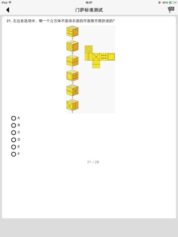 IQ标准测试HD版 screenshot 2