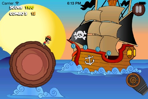 Luffy Escape Jump : Pirate bay Treasure Island screenshot 2