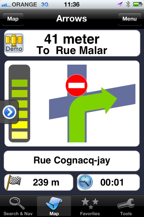 amAze GPS - Worldwide Navigation screenshot-3