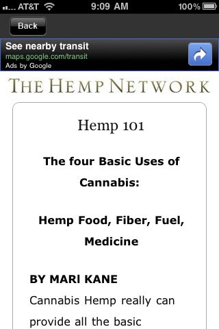 HempNetwork - Promote Hemp, Make Money, Save the Planet! screenshot 4