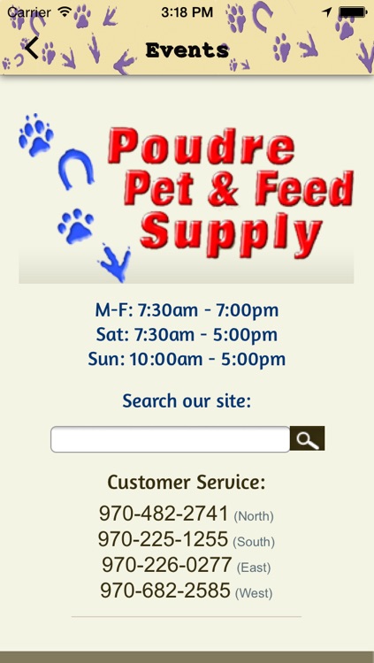 Poudre pet and feed hot sale coupons