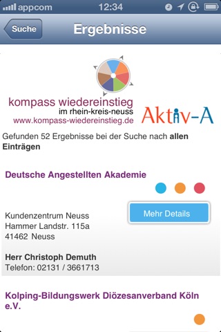 Kompass Wiedereinstieg screenshot 3