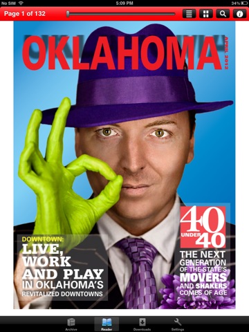 Скриншот из Oklahoma Magazine