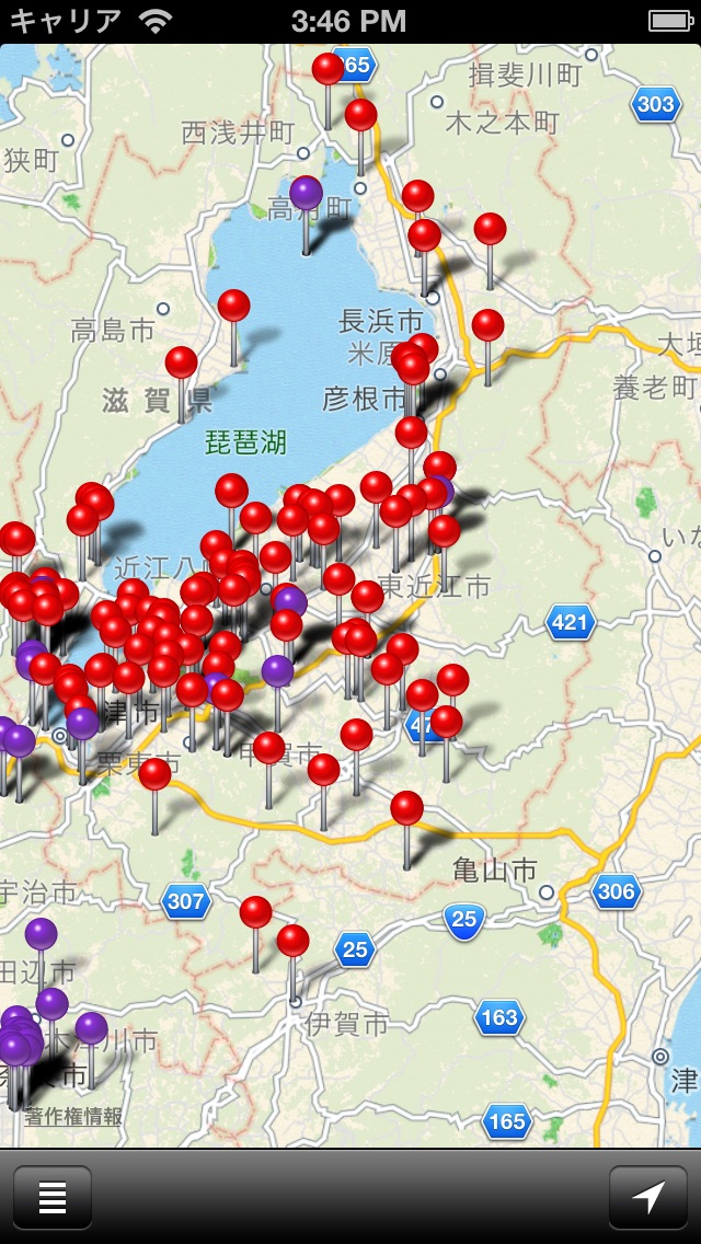 国宝・重要文化財 建物MAP screenshot1