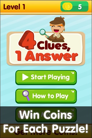 4 Clues 1 Answer - An Addicting Wordmaina Quick to Challenge You! screenshot 4