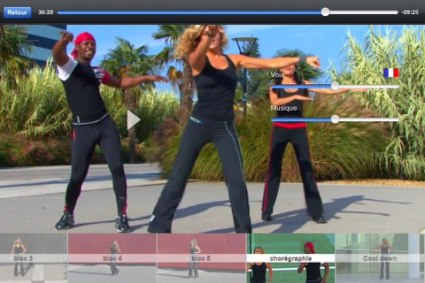 Latino aerobics lite screenshot 3