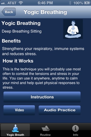 Yogic Breath screenshot 2