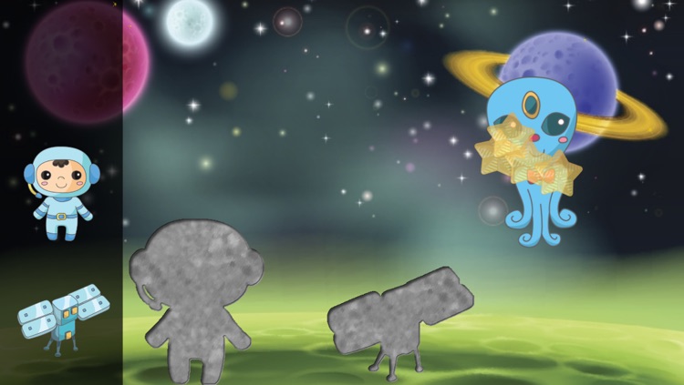 Space Puzzles for Toddlers : Discover the galaxy , the space and UFO ! FREE app