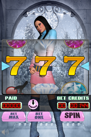 Hot Dream Girl Slots - Snow Bunny 777 Jackpot screenshot 2