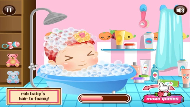 Cute Baby Care : Diaper Change & Bathing & Dressing(圖2)-速報App